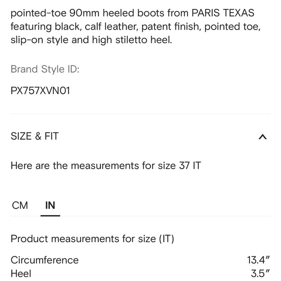 Paris Texas patent leather black boots - Picture 2 of 6